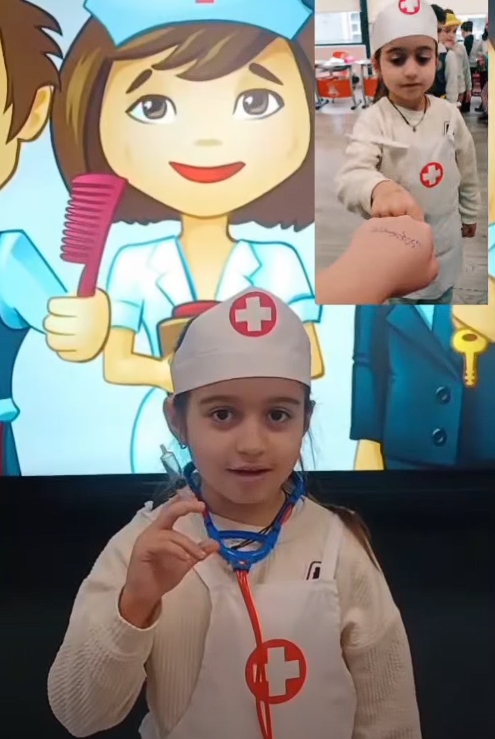 პატარა ,,ახალმა თაობელემბა” სხვადასხვა პროფესიები მოირგეს და თითოეული პროფესიის წარმომადგენელთა საქმიანობის შესახებ საინტერესო ინფორმაციები მოისმინეს.