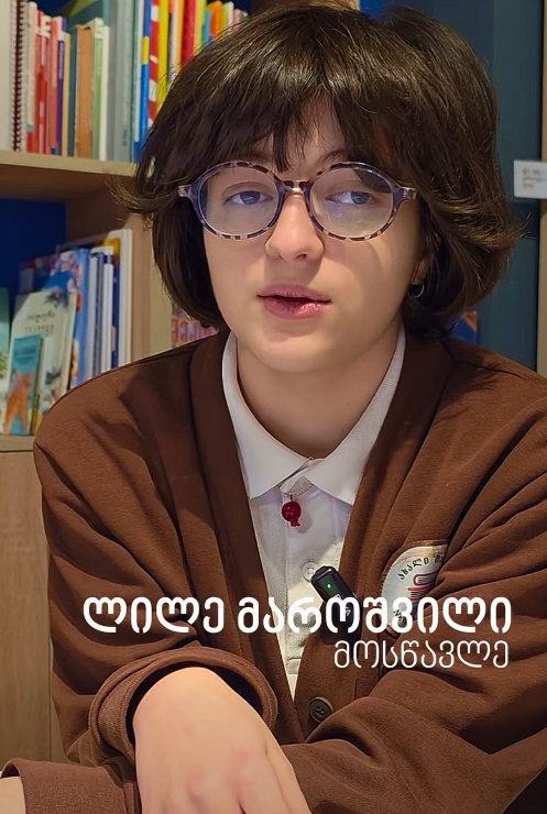 ჩვენი უნიჭიერესი მოსწავლე, ლილე მაროშვილი, რომელიც კომიქსებს ხელოვნური ინტელექტის დახმარებით აცოცხლებს!