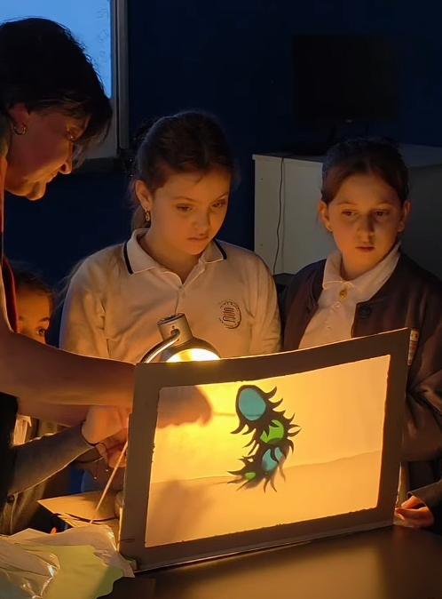 „ახალი თაობის“ ბიბლიოთეკა დღეს ნამდვილ ლუტერატურულ სალონად იქცა! ჩვენს მოსწავლეებს საყვარელი საბავშვო მწერალი- ელენე ჩუბინაშვილი  ეწვია. შეხვედრა  კითხვა-პასუხის რეჟიმში წარიმართა.